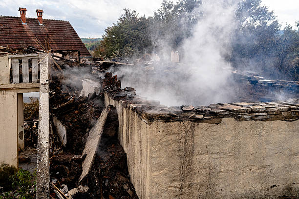 Professional Soot Cleanup technician working in Browns Mills, NJ